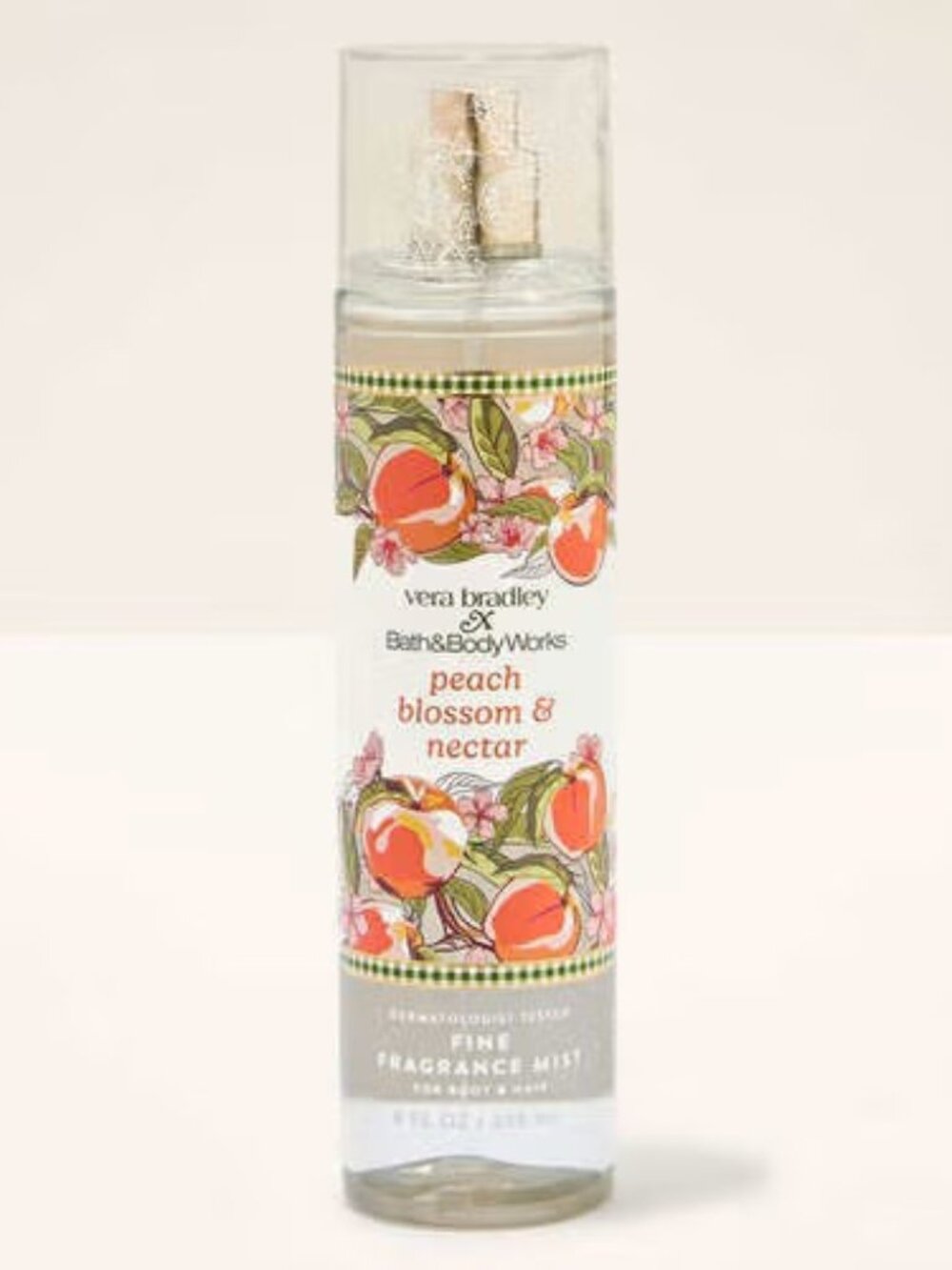 BBW Vera Bradley Limited Edition Peach Blossom & Nectar Empty Bottle